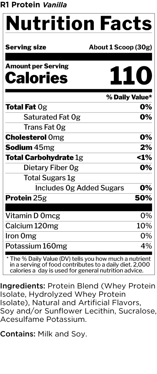 Rule 1- Whey Isolate