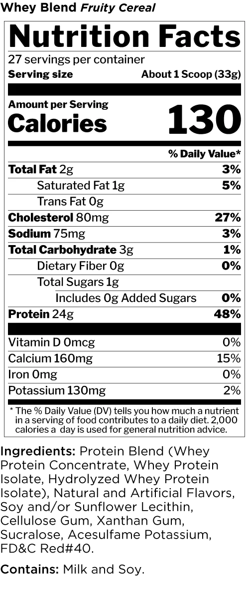 Rule 1- Whey Blend Protein