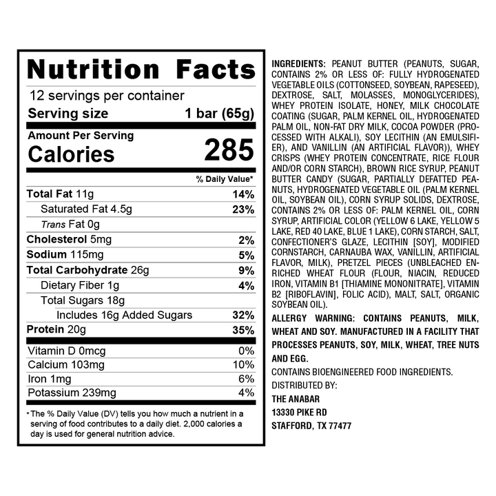 Anabar- Protein Candy Bar