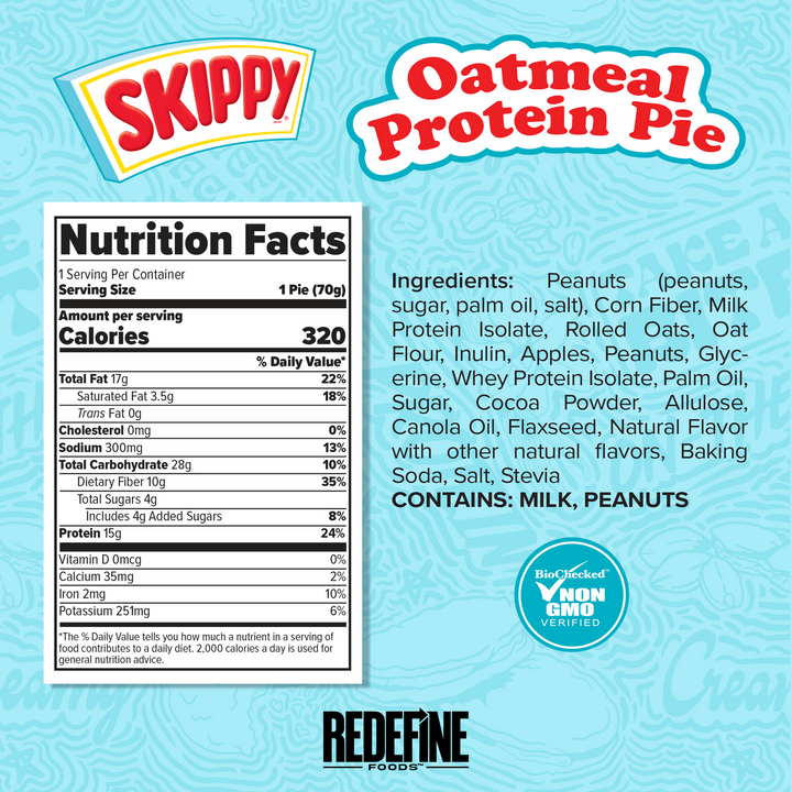 Redefine Foods- Oatmeal Protein Pie