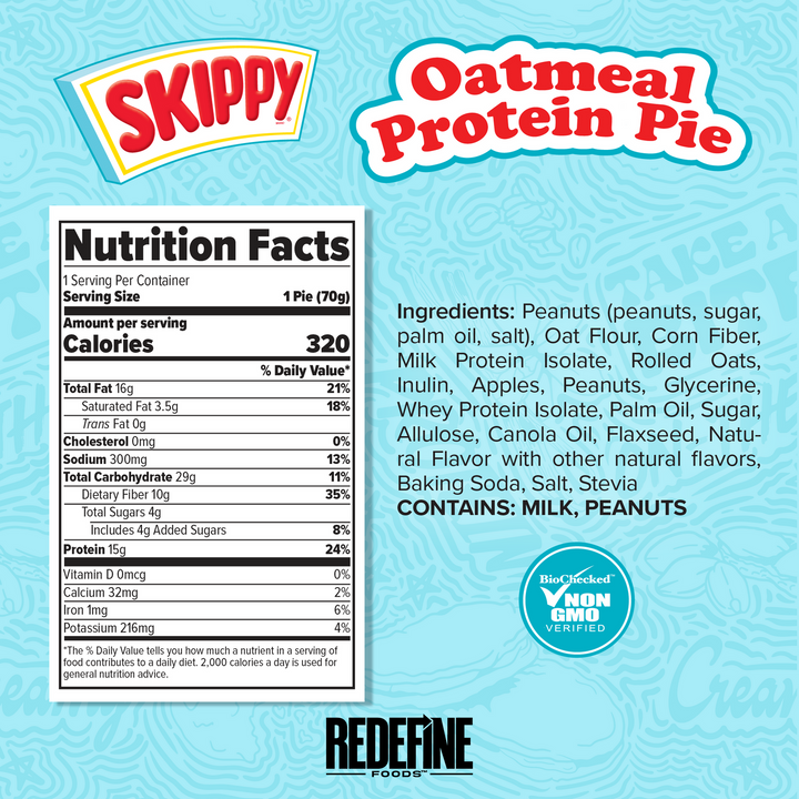 Redefine Foods- Oatmeal Protein Pie