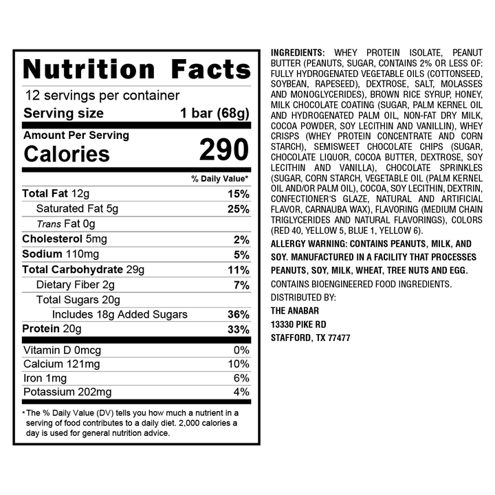 Anabar- Protein Candy Bar
