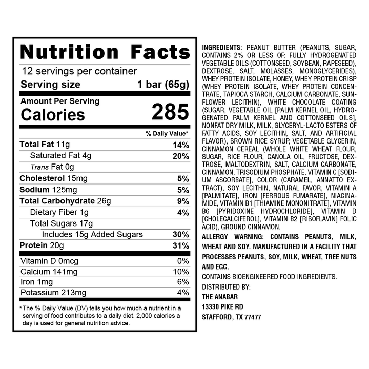 Anabar- Protein Candy Bar