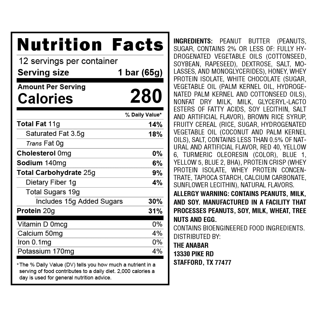 Anabar- Protein Candy Bar